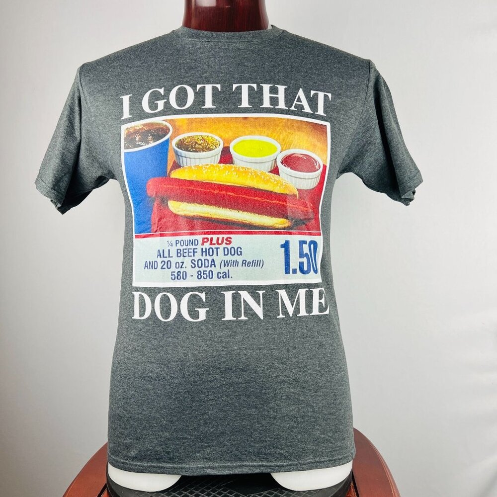 I Got That (Hot) Dog In Me Med T-Shirt Shirt